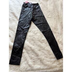 Commando Black Faux Leather Leggings